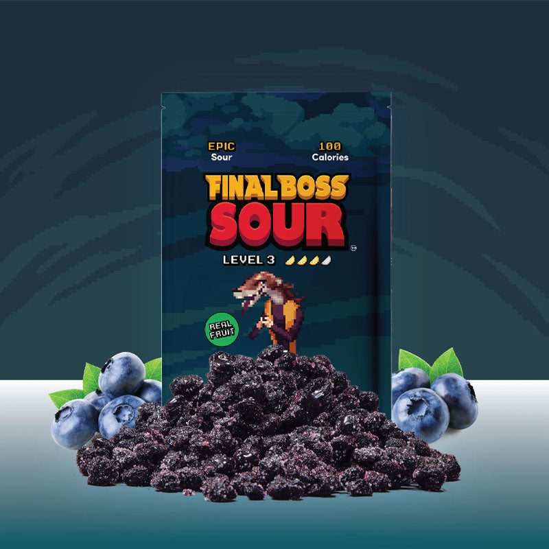 Final Boss Sour | Blueberry | Level 3 (30g)
