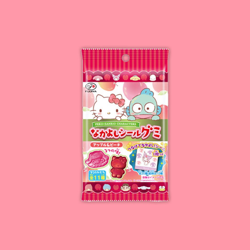 Fujiya Hello Kitty Gummies Apple Peach (Japan)