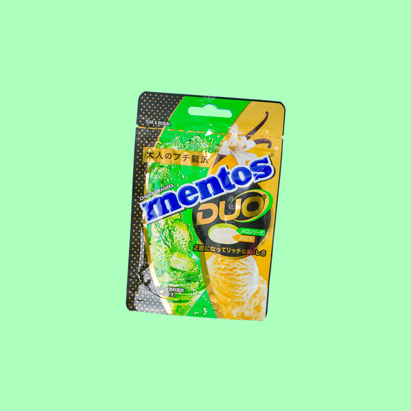 Mentos Duo Candy Melon and Vanilla 45g (Japan)