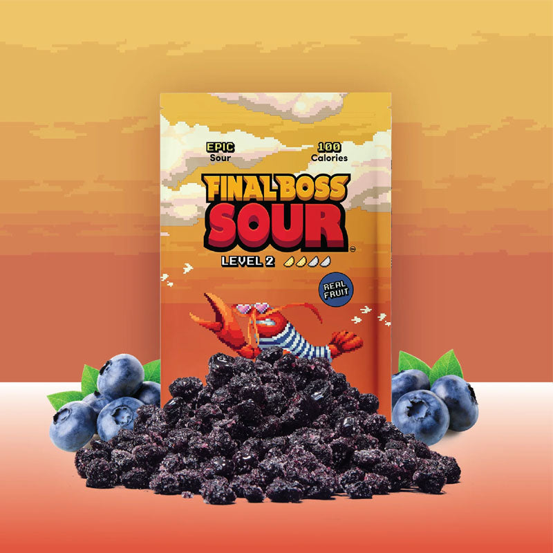 Final Boss Sour | Blueberry | Level 2 (30g)