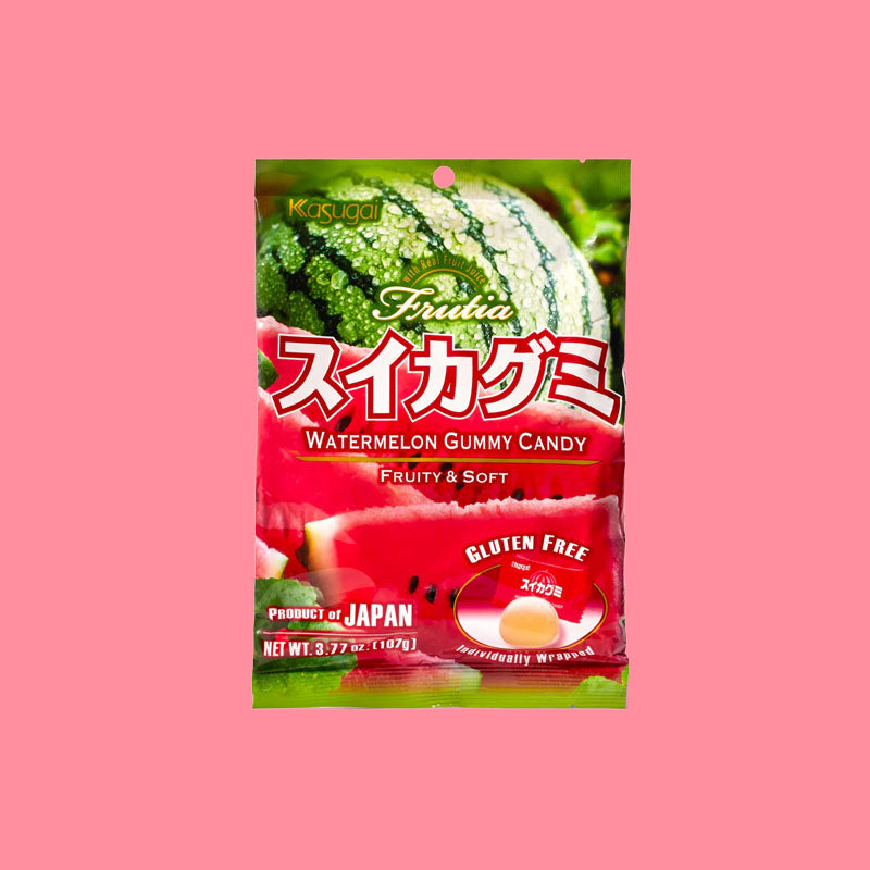 Kasugai Gummy Candy Watermelon 107g (Japan)