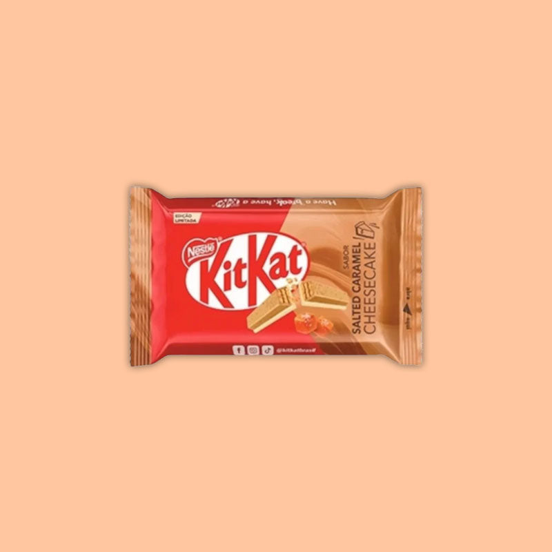 Kit Kat Salted Caramel Cheesecake (Brazil)