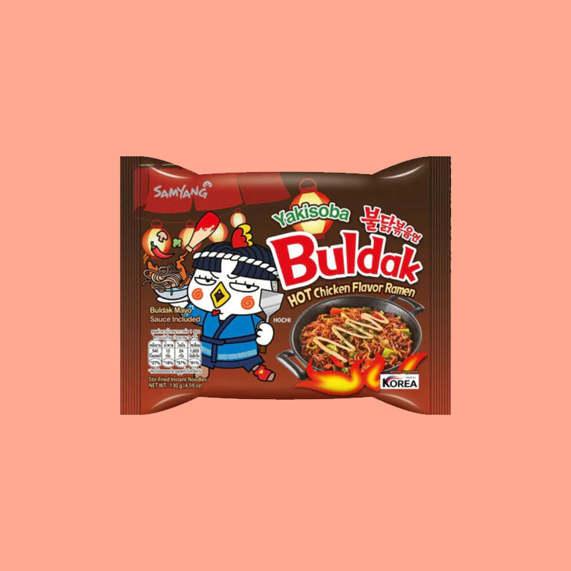 Buldak Spicy Chicken Ramen Yakisoba 130g (Korea)