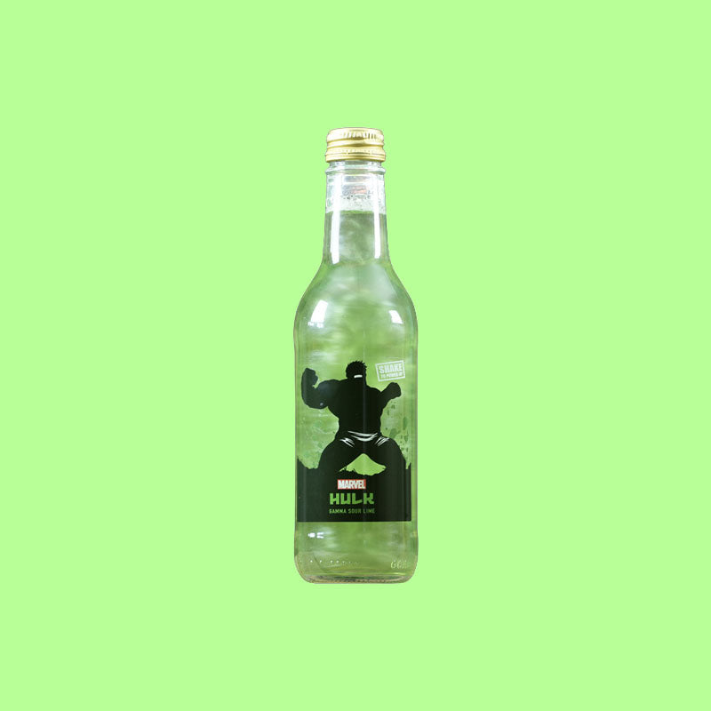 Marvel Glitter Soda Hulk Sour Lime Lemonade 330ml (UK)