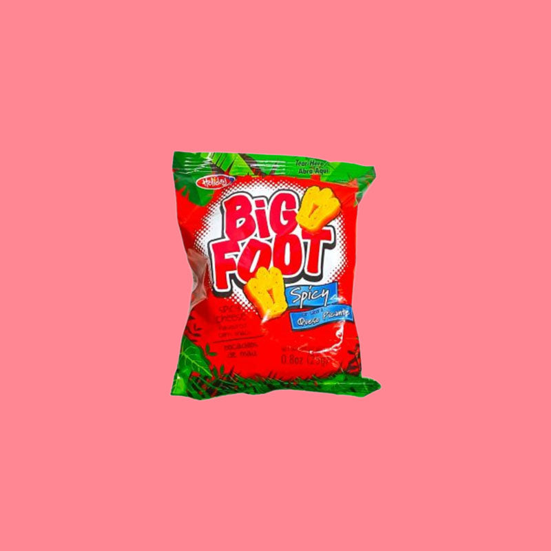 Big Foot Spicy Corn Snacks 25g (Trinidad & Tobago)