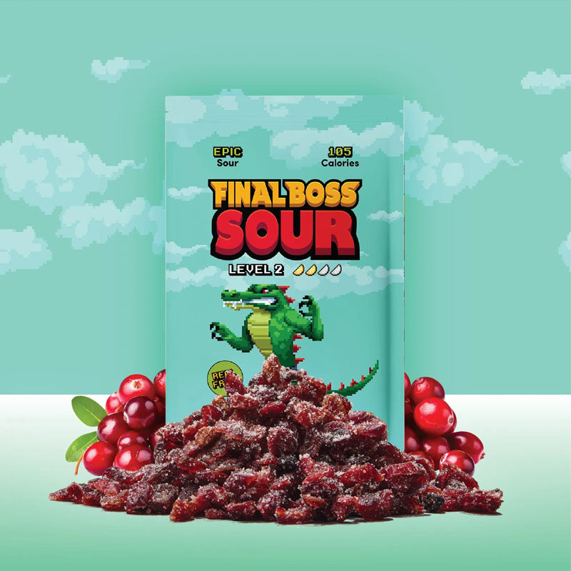 Final Boss Sour | Cranberry | Level 2 (30g)