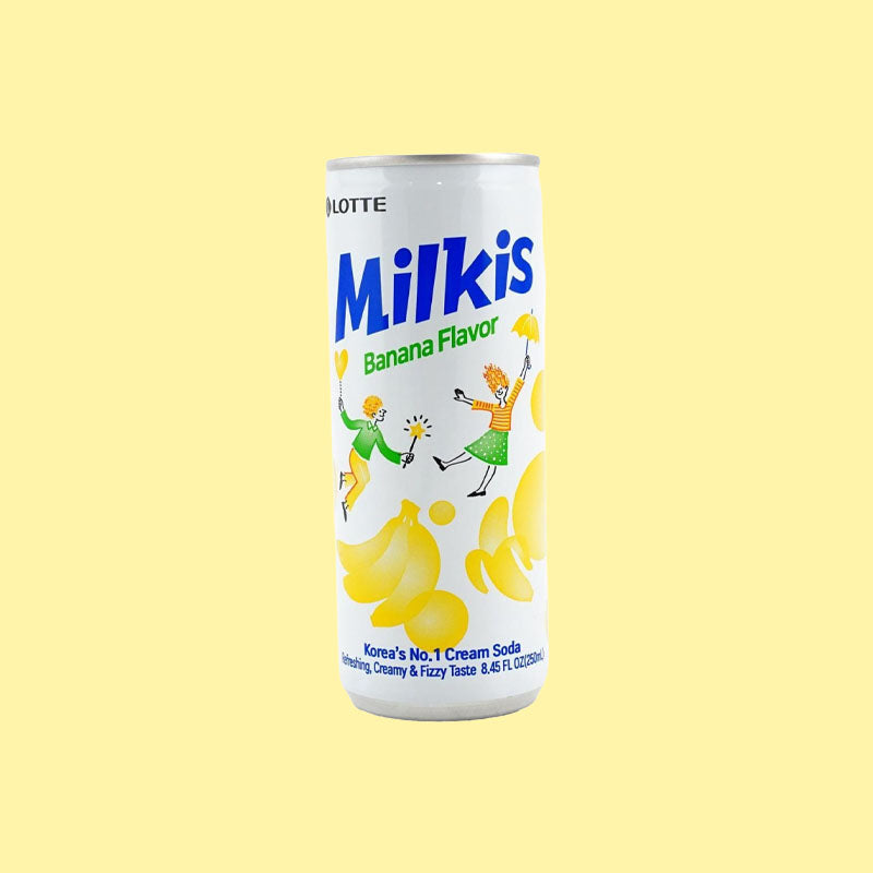 Lotte Milkis Banana 8.45oz (Korea)