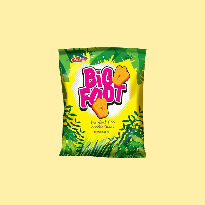 Big Foot Cheese Corn Snacks 25g (Trinidad & Tobago)