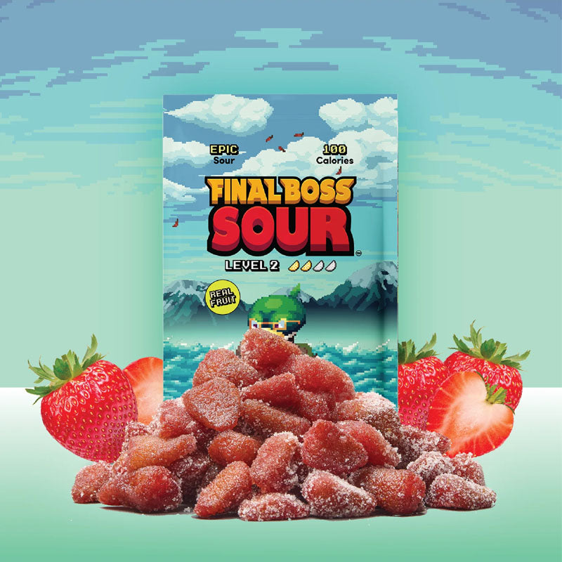 Final Boss Sour | Strawberry | Level 2 (30g)