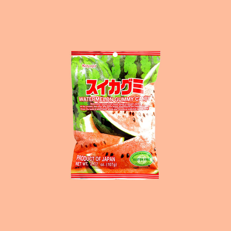 Kasugai Gummy Watermelon 3.8oz (Japan)