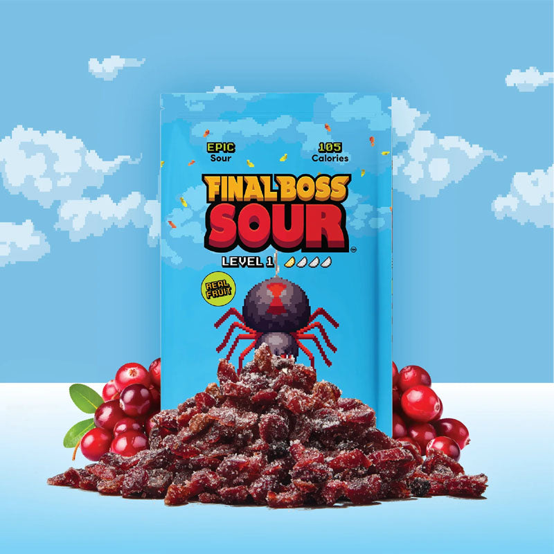 Final Boss Sour | Cranberry | Level 1 (30g)