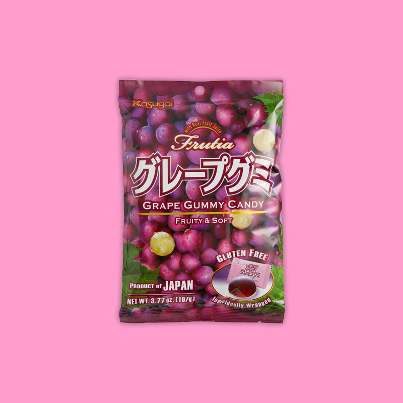 Kasugai Gummy Candy Grape 107g (Japan)