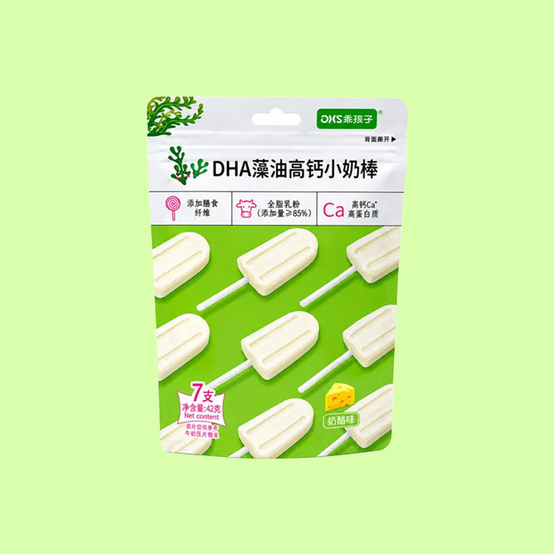 OML Algae Oil Milk Stick Candy 42g (China)
