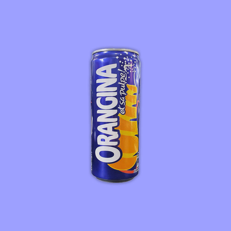 Orangina Carbonated Orange Drink 330ml (France)