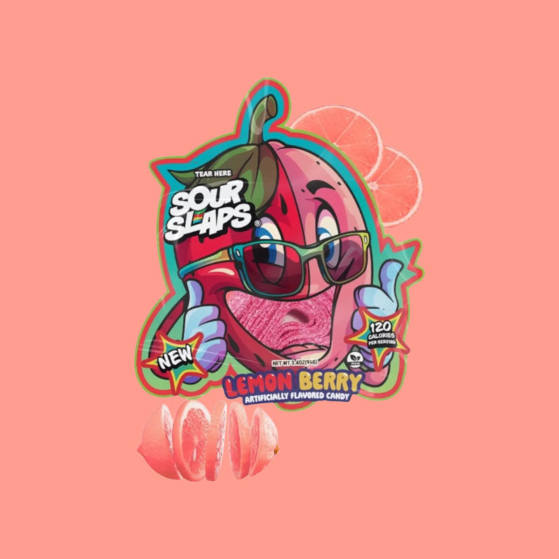 Sour Slaps Lemon Berry 96g (Netherlands)