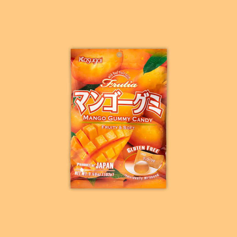 Kasugai Gummy Candy Mango 102g (Japan)