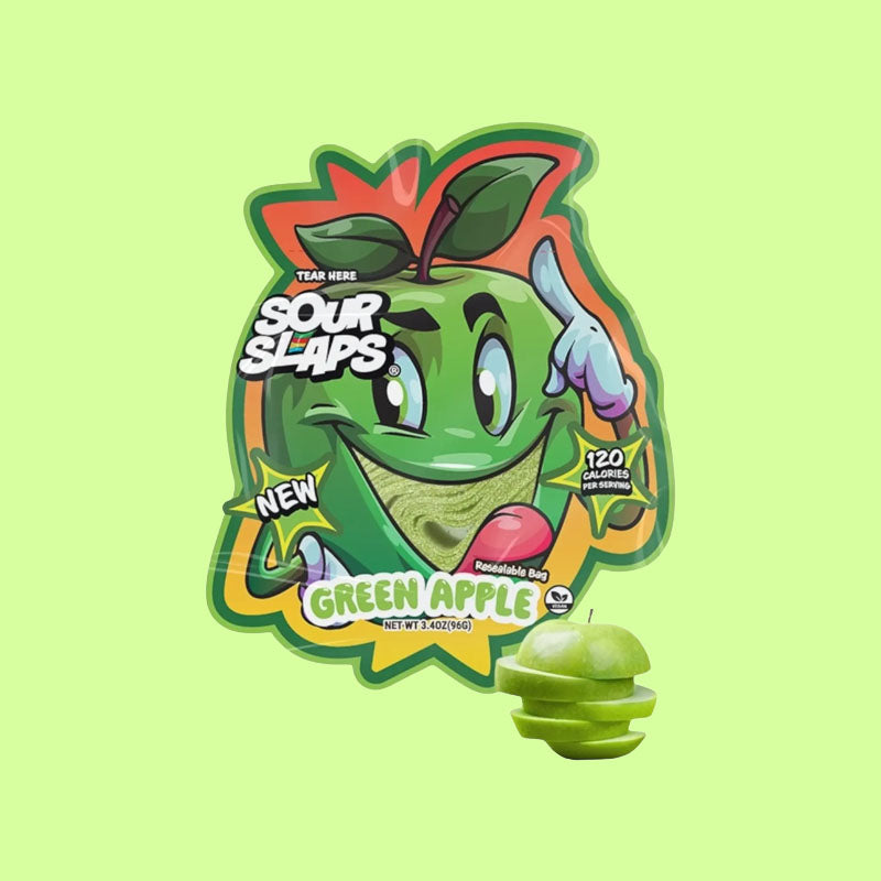 Sour Slaps Green Apple 96g (Netherlands)