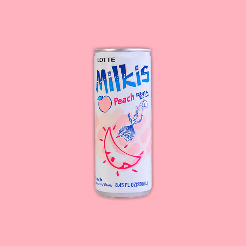 Lotte Milkis Peach 8.45oz (Korea)