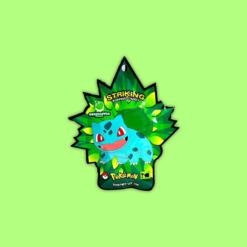 Pokemon Popping Candy Bulbasaur Green Apple 15g (Korea)