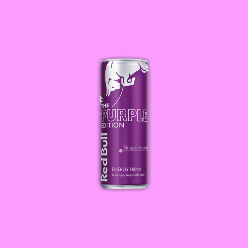 Red Bull Purple Edition Wild Berry Acai 330ml (Sweden)