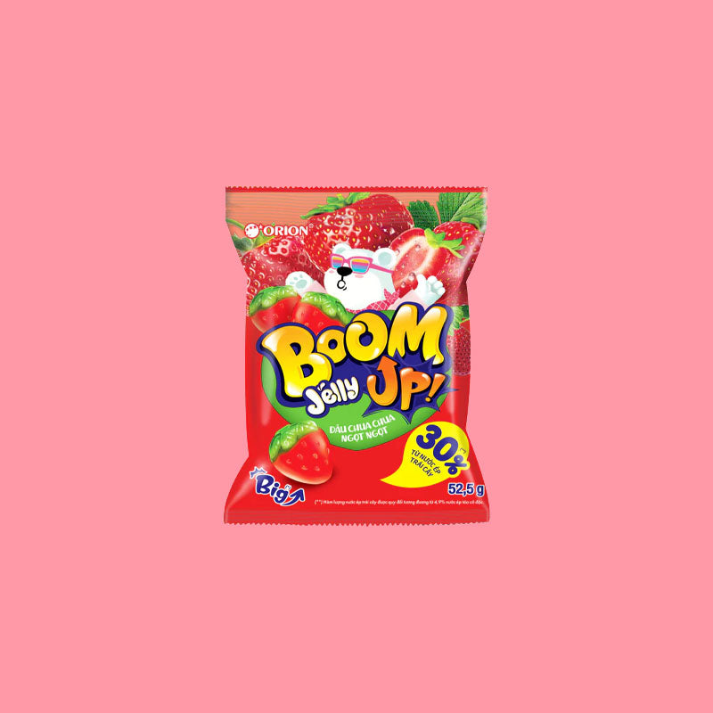 Orion Boom Jelly Gummy Strawberry 53g (Vietnam)