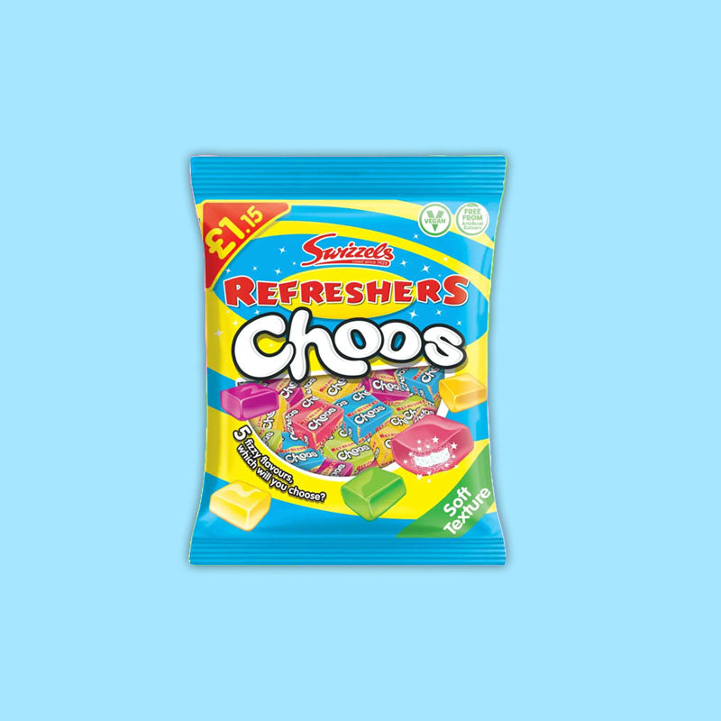 Swizzels Refreshers Choos 115g (UK)