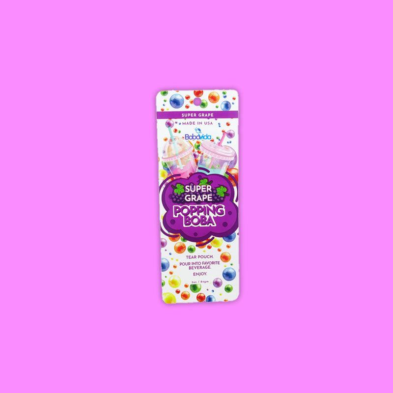 Bobavida Popping Boba Grape 84g (United States)