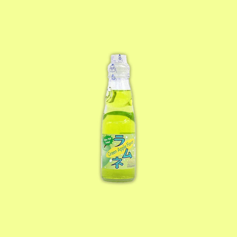 Fuji Soda Ramune Green Apple 200ml (Japan)