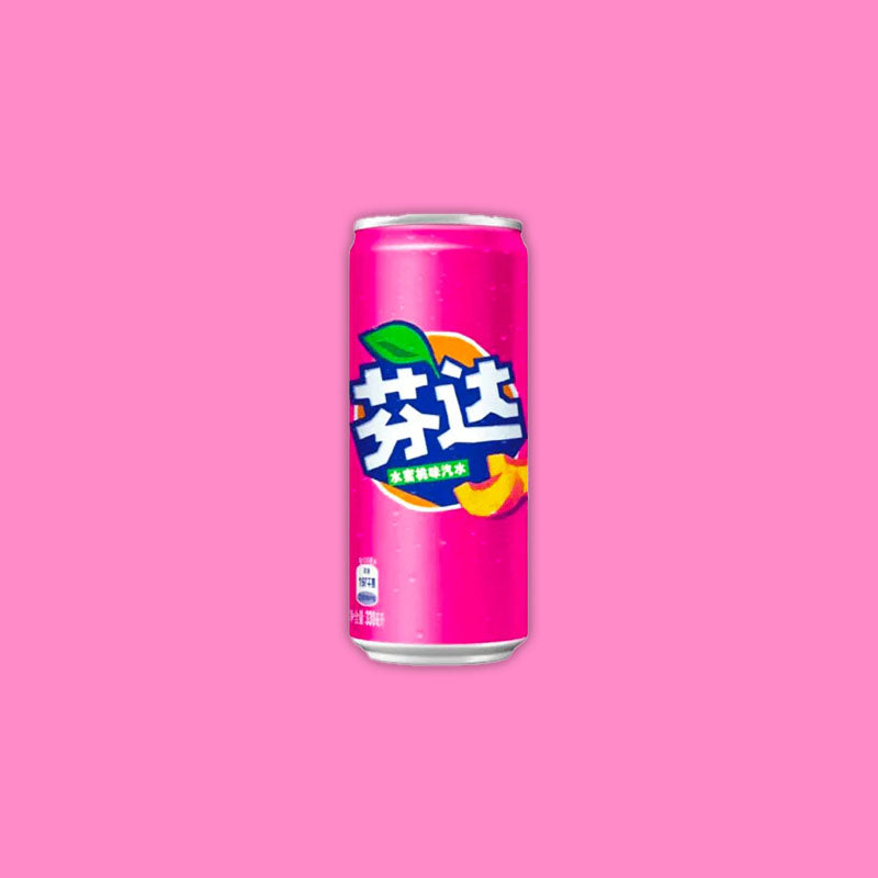 Fanta White Peach 330ml (China)