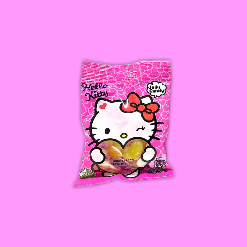 Hello Kitty Jelly Candy Hearts 80g (Turkey)