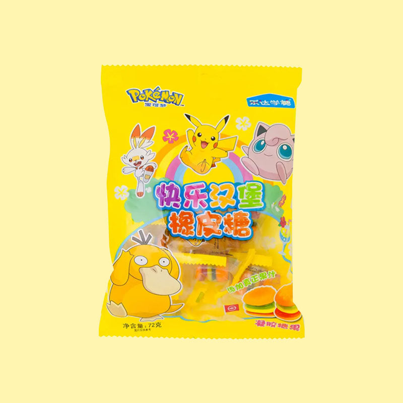 Leda-Pokemon Gummy Candy Happy Burger 72g (China)