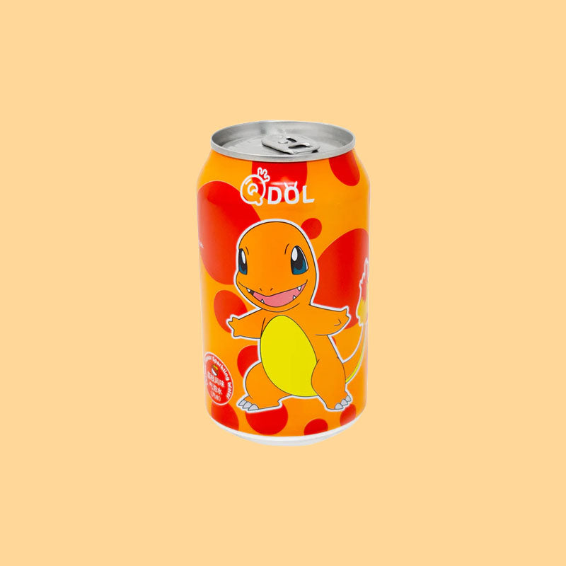 QDOL Pokemon Soda Charmander Lychee 11.16oz (Korea)