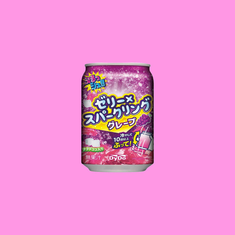 DyDo Sparkling Grape Jelly Soda 280g (Japan)
