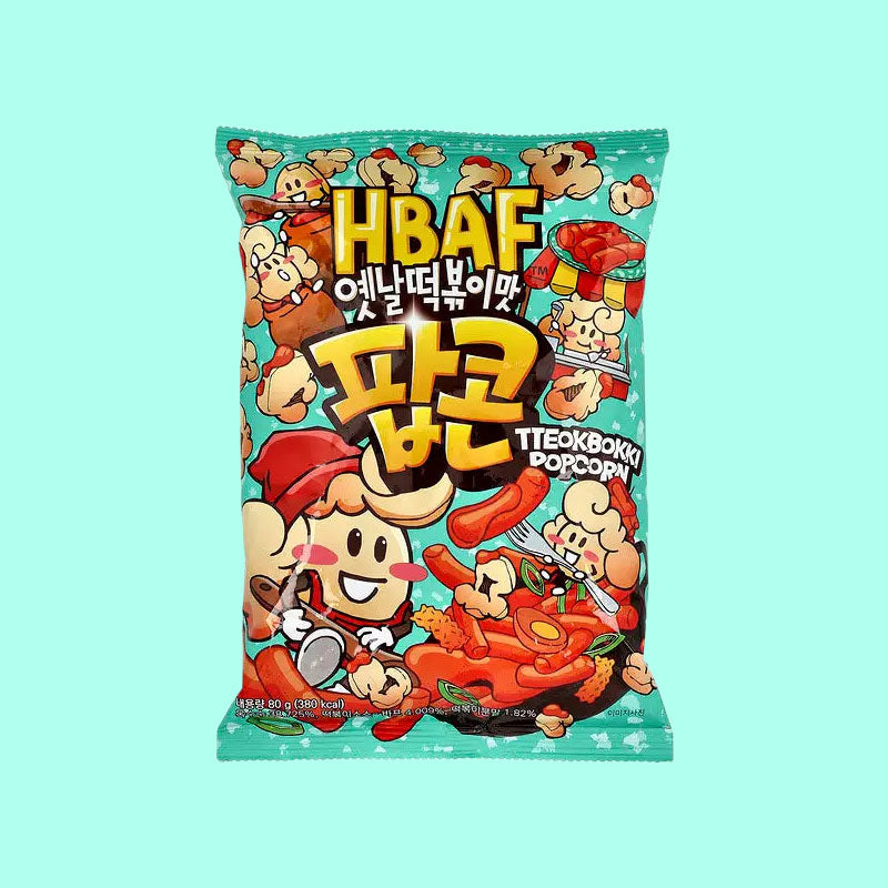 HBAF Tteokbokki Popcorn 80g (Korea)
