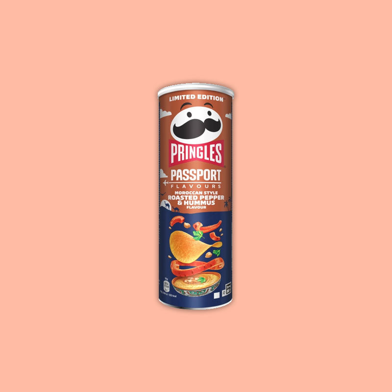 Pringles Moroccan Pepper & Hummus 165g (Germany)