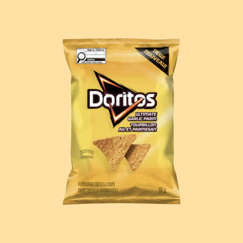 Doritos Ultimate Garlic Parm 67g (Brazil)