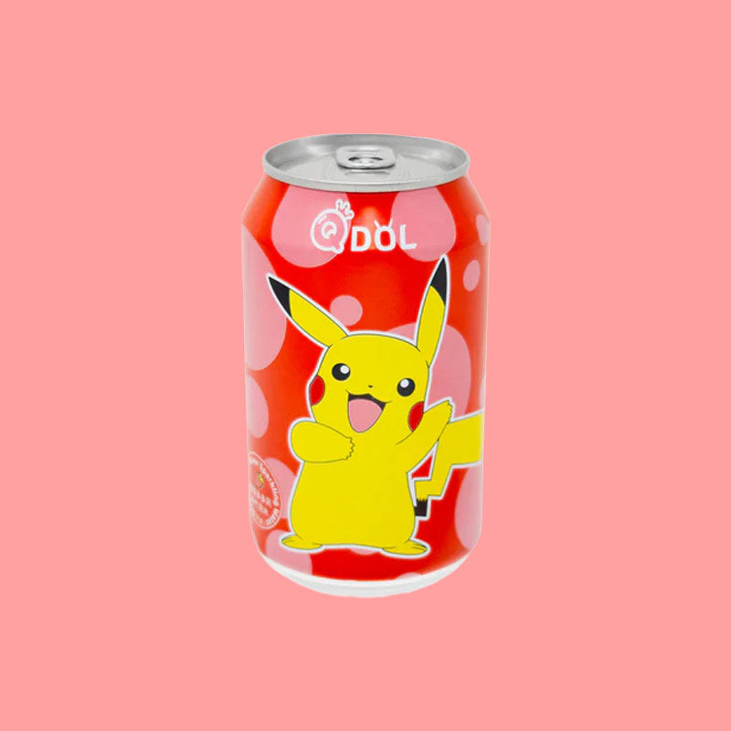 QDOL Pokemon Soda Pikachu Strawberry 11.16oz (Korea)