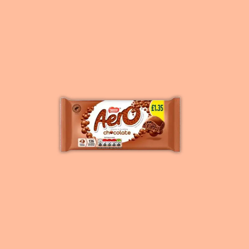 Aero Milk Chocolate 90g (UK)