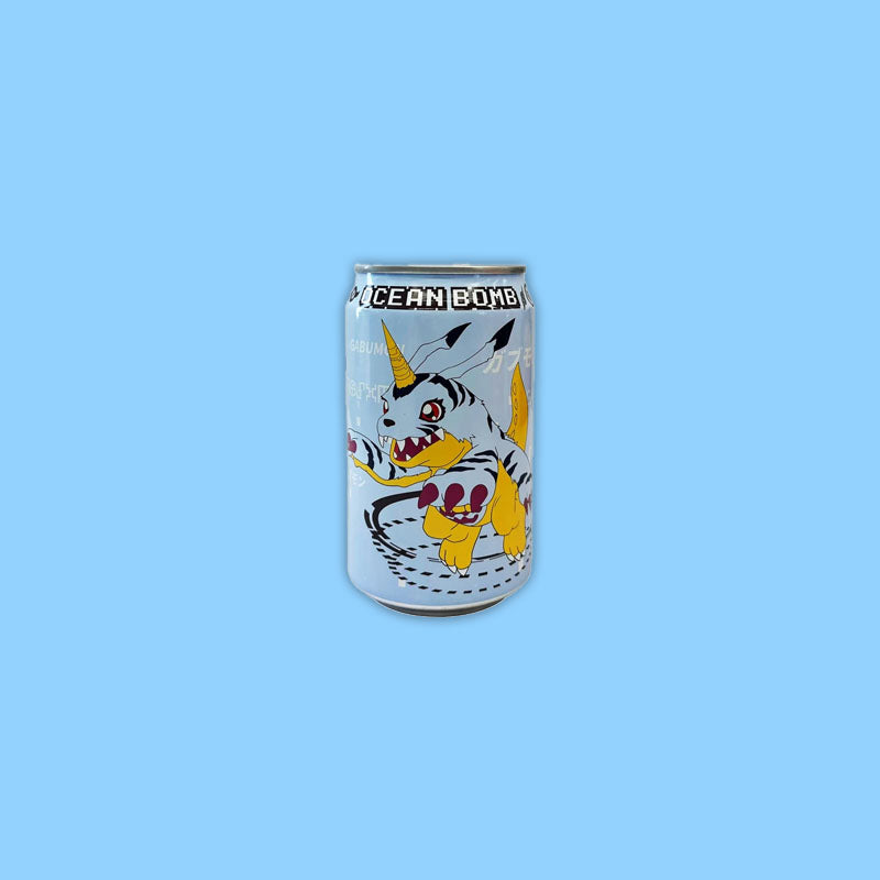 Digimon Adventure- Gabumon Blueberry Soda 330ml (Taiwan)