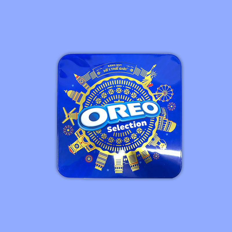 Oreo Selection Metal Box Assorted Flavors 414g (Vietnam)