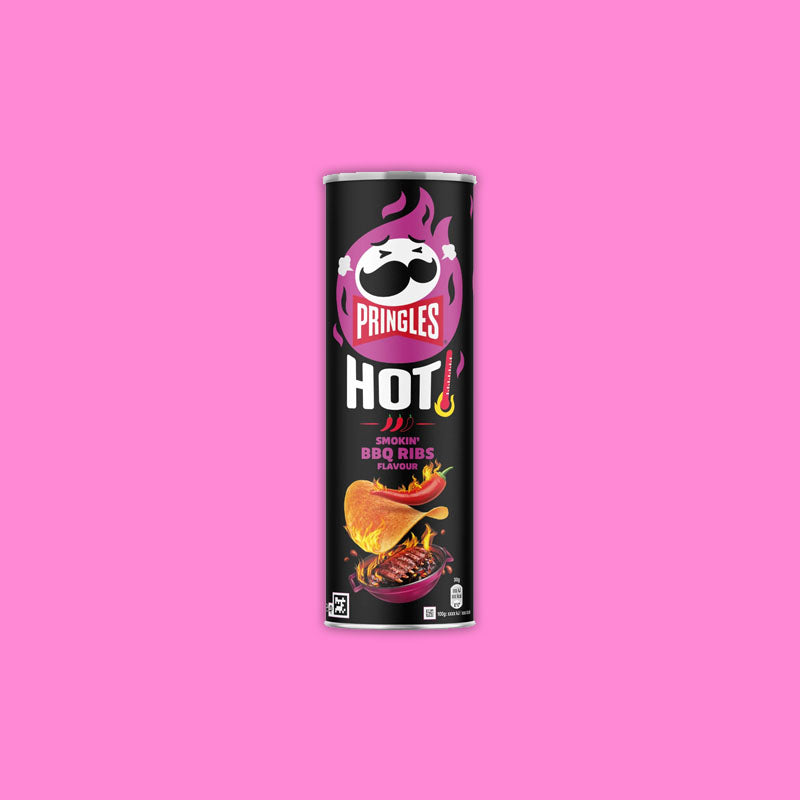Pringles Hot Smokin BBQ Ribs 160g (Germany)
