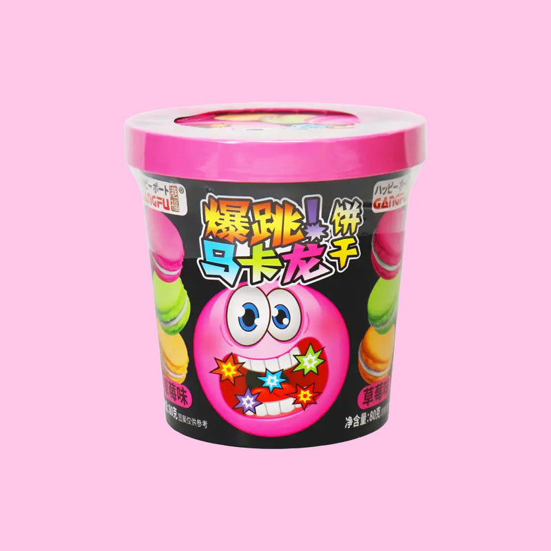 Gangfu Strawberry Macaron 80g (China)