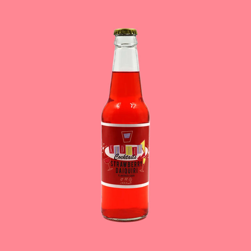 Kiddie Cocktails Strawberry Daiquiri Flavored Soda 12oz (USA)