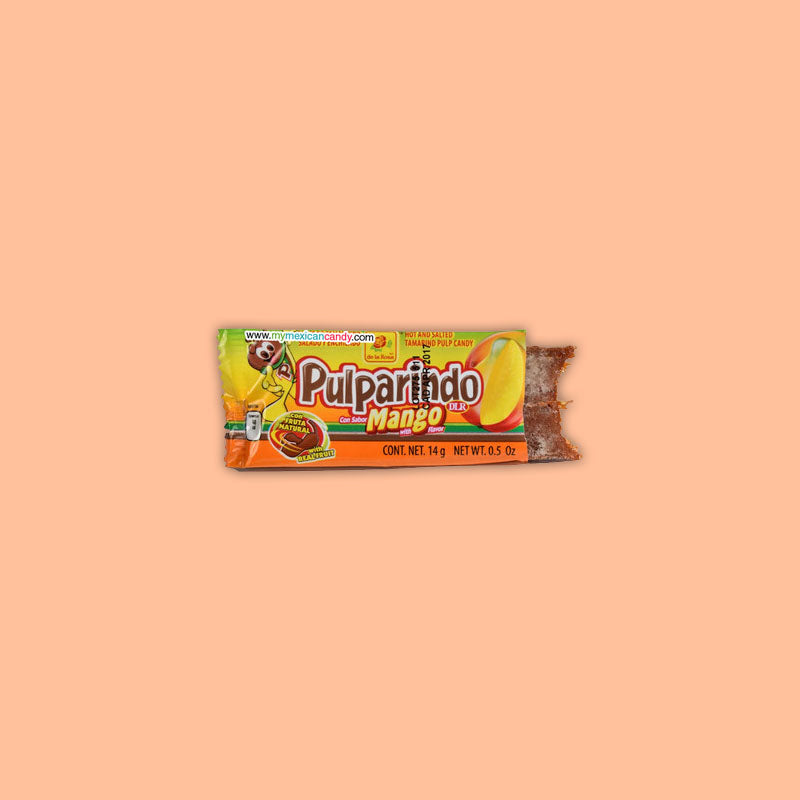 De La Rosa Pulparindo Tamarind Pulp Candy Mango 14g (Mexico)