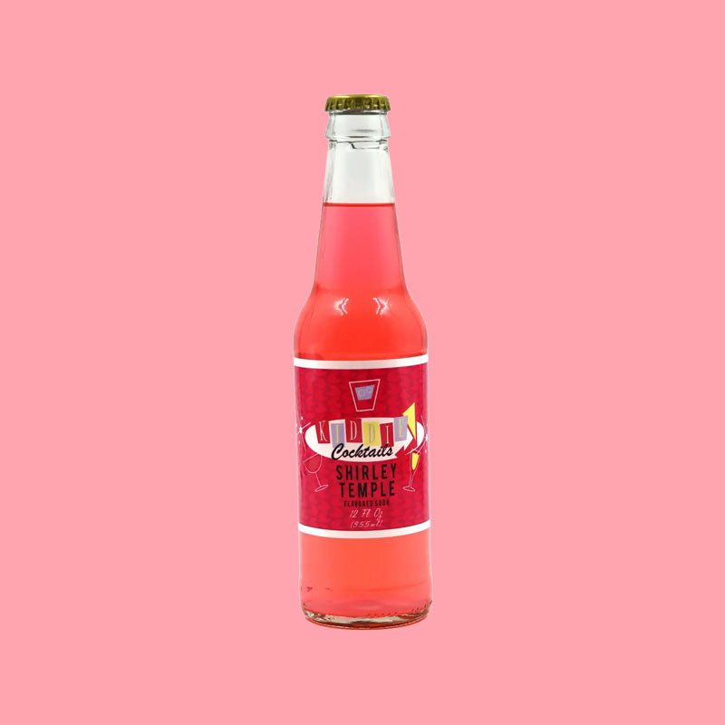 Kiddie Cocktails Shirley Temple Flavored Soda 12oz (USA)