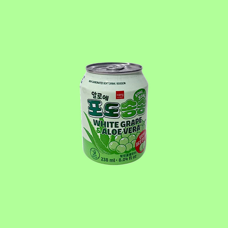 Song Song White Grape & Aloe Vera Drink 238ml (China)