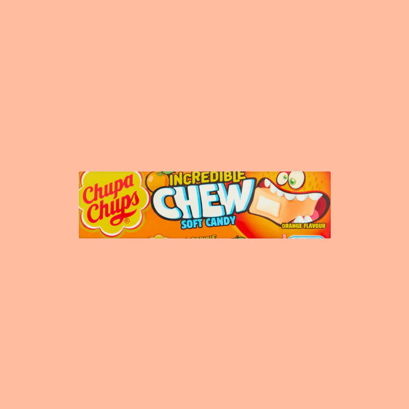 Chupa Chups Incredible Chew Orange 45g (Netherlands)