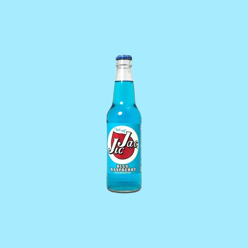 Jic Jac Blue Raspberry Soda 12oz (USA)