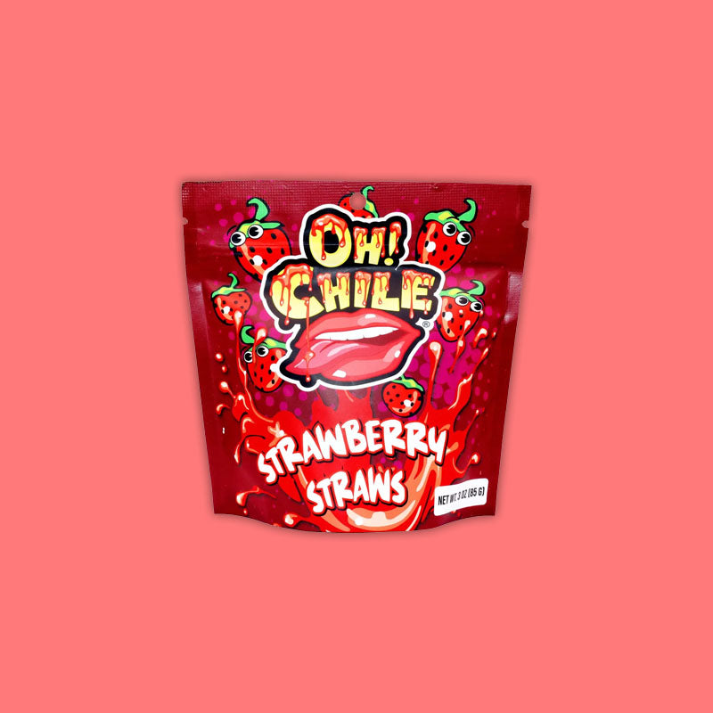 Oh! Chile Strawberry Straws 4oz (USA)