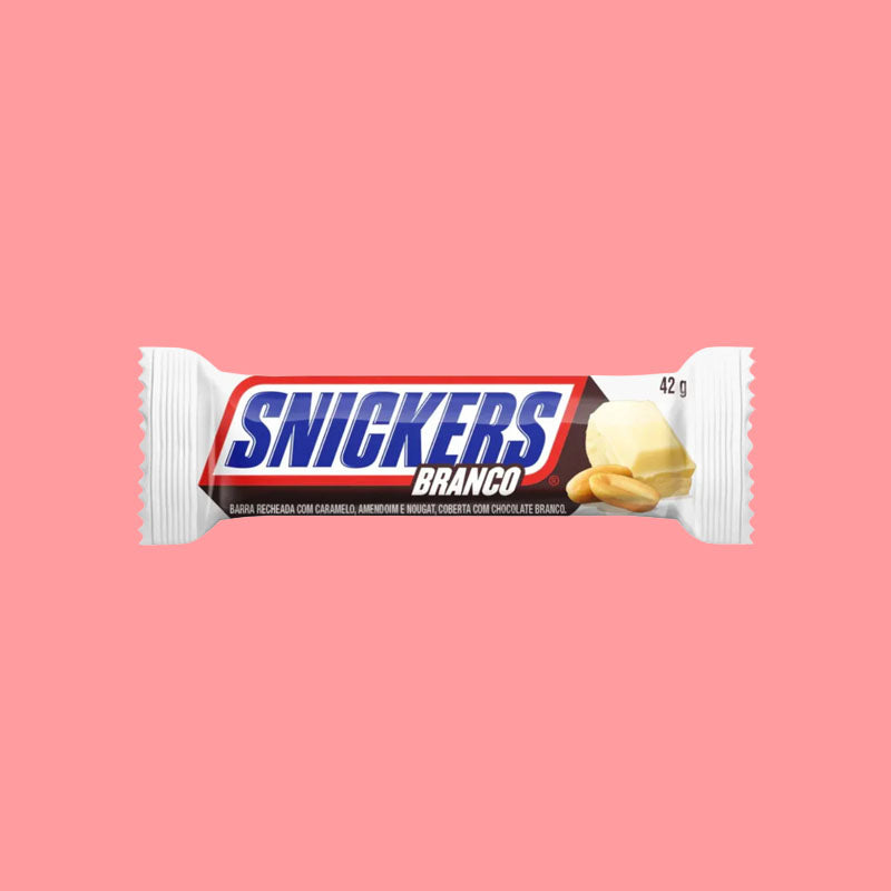 Snickers Branco White Chocolate 42g (Brazil)